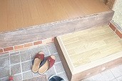福山市港町Ｔ様床材変更・段差解消介護保険対象工事