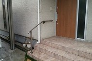 2015年5月坪生町Ｍ様玄関ポーチ手摺取付介護保険対象工事
